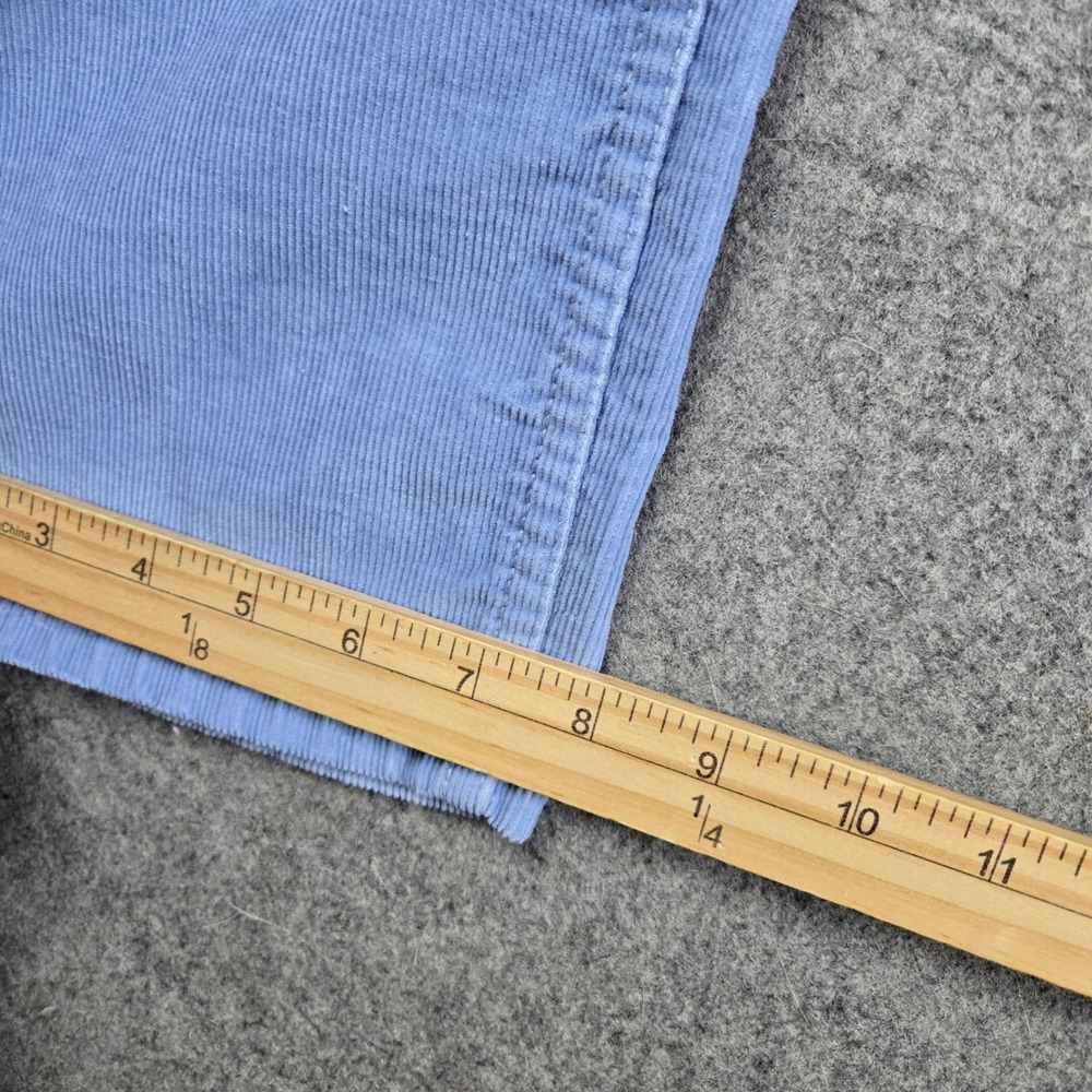 Vtg 80s Levis Corduroy Pants Womens 26x32 Blue High Waist Mom Pastel Chic Boho - Picture 12 of 13